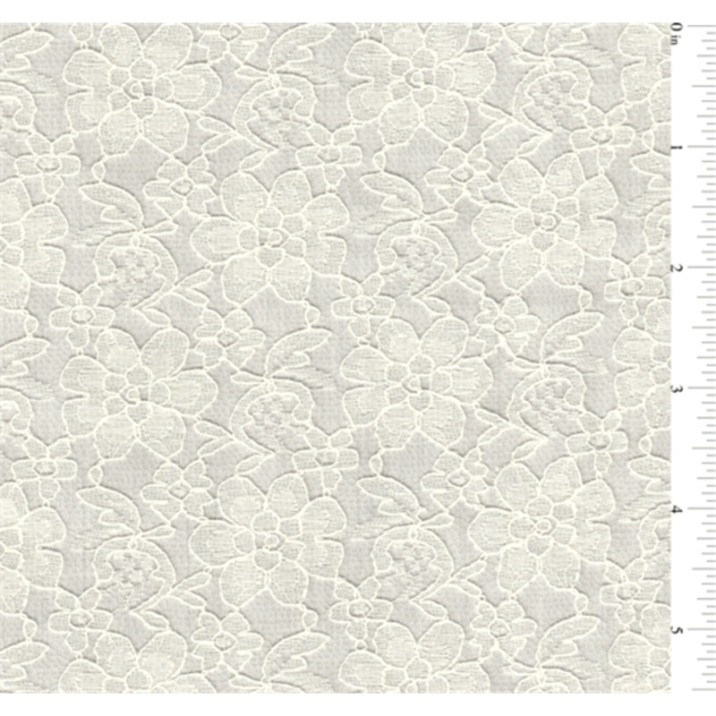 15 YD Bolt-Ivory Lace Fabric