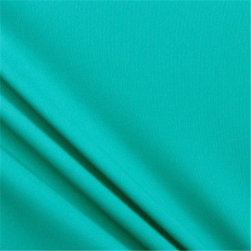 Turquoise Matte Tricot Bolt Fabric