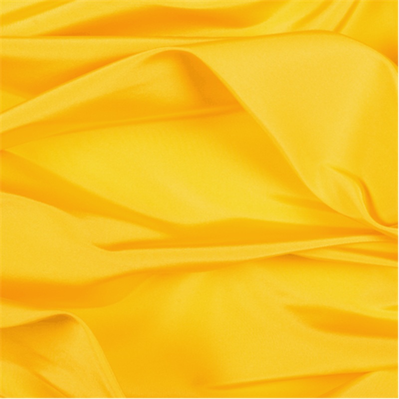 Runway Silks Yellow Silk Faille Fabric - Reorderable