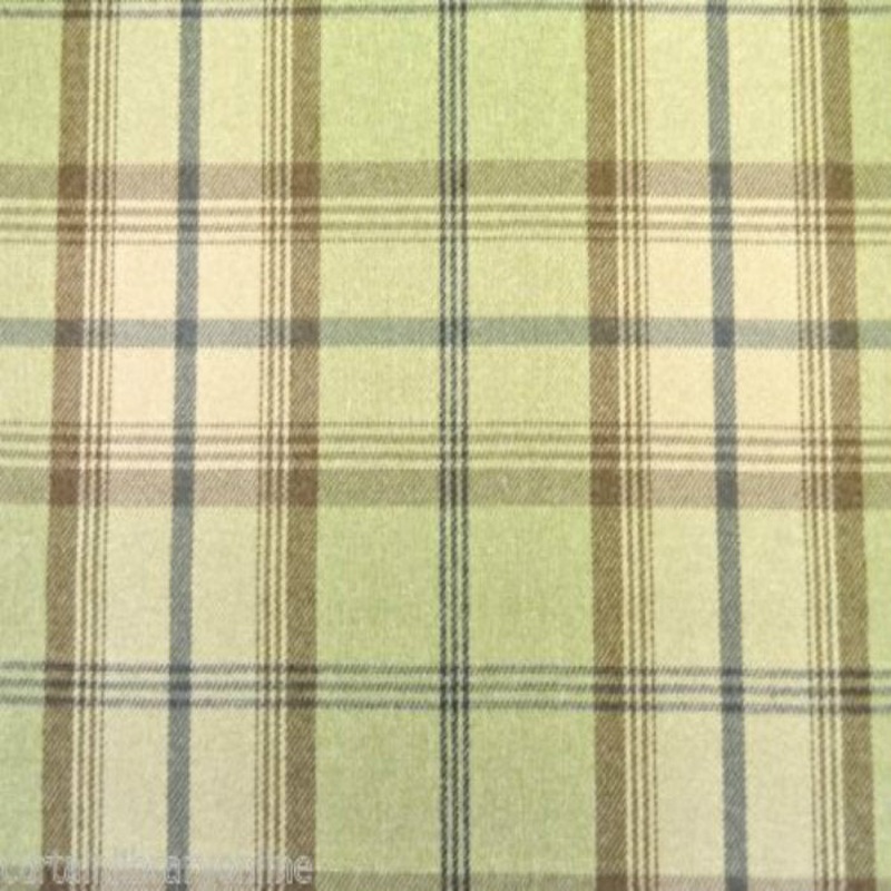 Balmoral Curtain Fabric Sage
