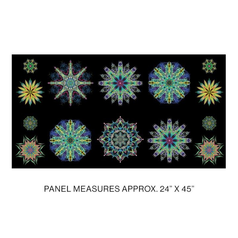 BTX Duets Panel 12350-55 - Cotton Fabric