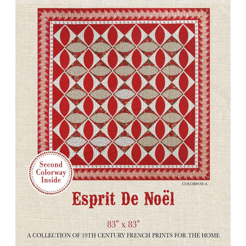 French General Esprit De Noel Quilt Pattern