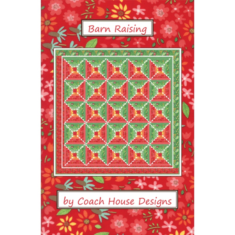 Barn Raising Quilt Pattern - CHD-1616