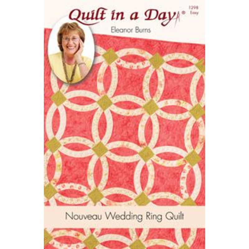 Nouveau Wedding Ring Quilt Pattern - 1298
