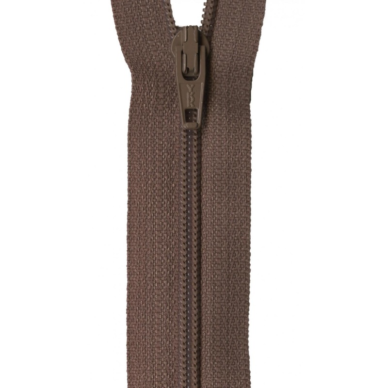 YKK Ziplon Zipper 20 Inch London Tan - ZIP20-854