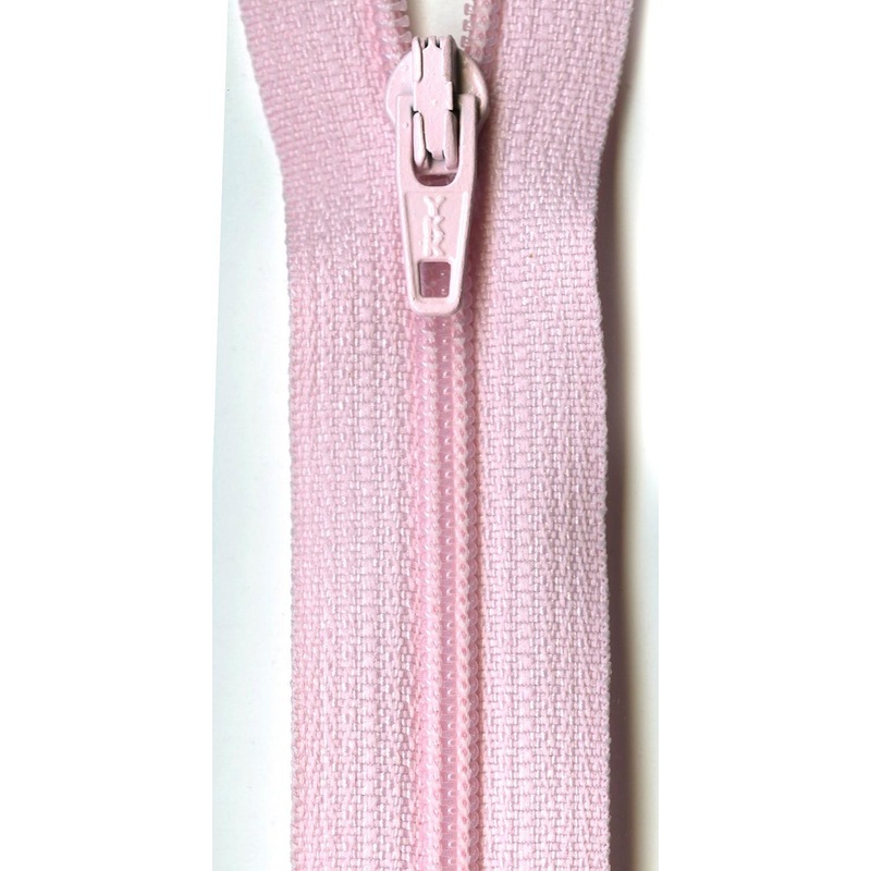 YKK Ziplon Zipper 20 Inch Pink - ZIP20-512