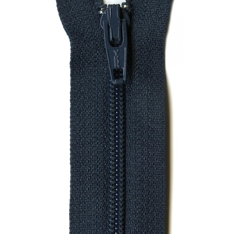 YKK Ziplon Zipper 7 Inch Navy - ZIP07-560