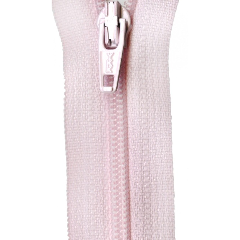 YKK Ziplon Zipper 7 Inch Pink - ZIP07-512