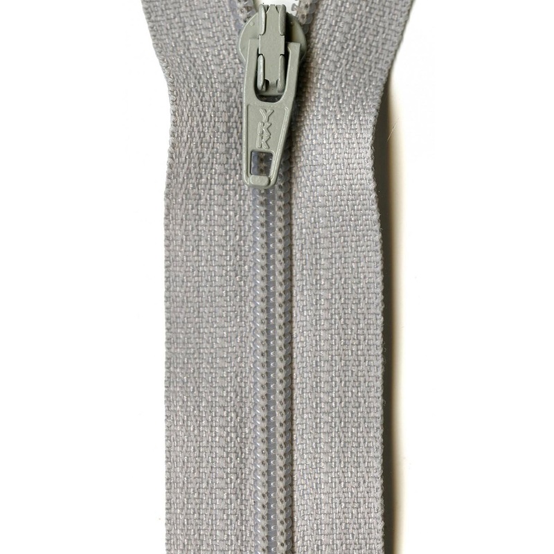 YKK Ziplon Zipper 7 Inch Smoke Grey - ZIP07-576