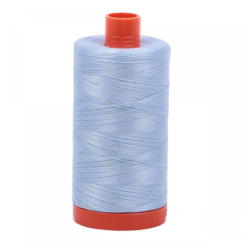 Aurifil Mako Cotton Thread 50 WT. Light Robins Egg - MK50SP2710