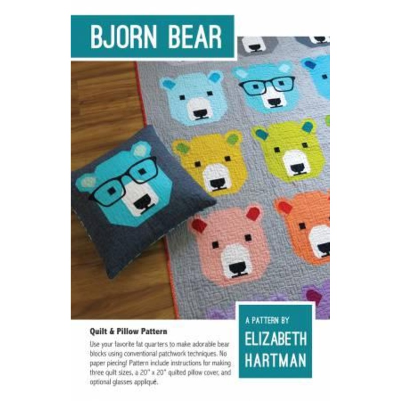 CHK Bjorn Bear Pattern by Elizabeth Hartman EH028 - Patterns