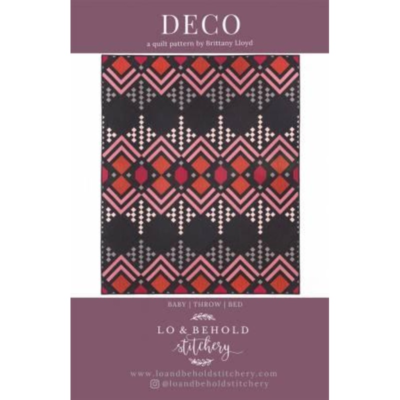 CHK Deco Quilt Pattern by Brittany Lloyd - LBS121