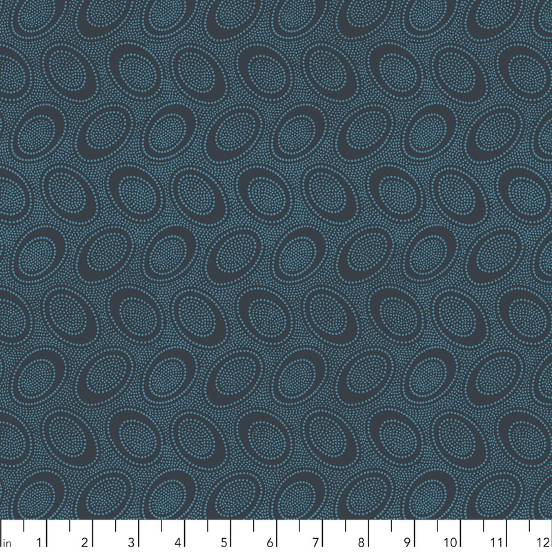 Aboriginal Dot GP71.CHARC Charcoal