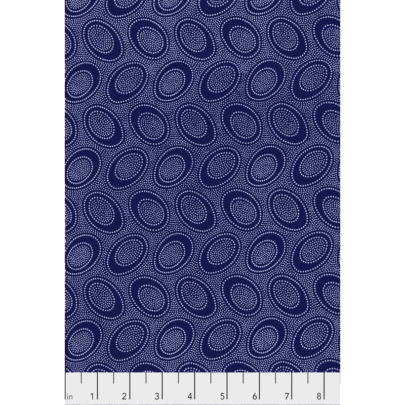 Aboriginal Dot PWGP071.INDIG Indigo